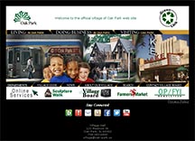 old VOP website landing page