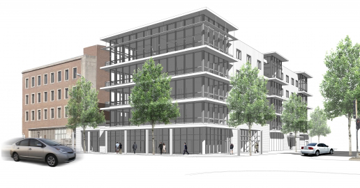 Rendering of District House development project