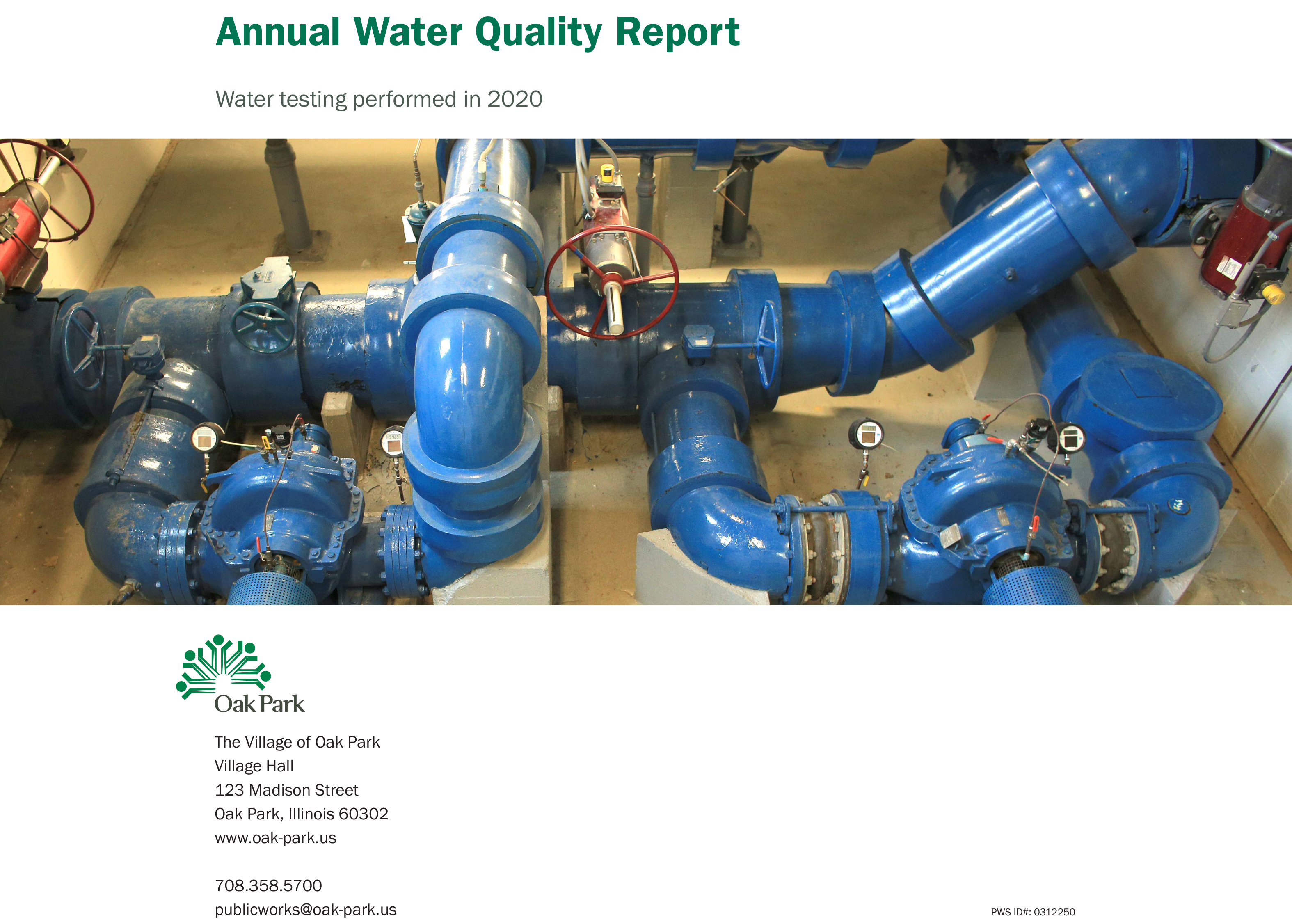 link to most recent water quality report